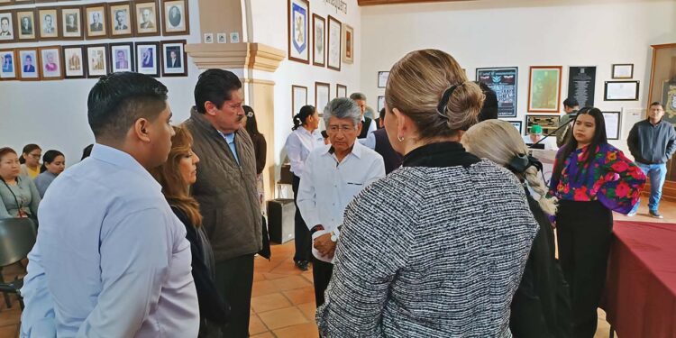 Foto: Lisbeth Mejía // Aunque no fue en su administración, Francisco Martínez Neri se disculpó con la familia de Guillermo Manuel Rincón Márquez, joven que falleció el 18 de diciembre de 2020.