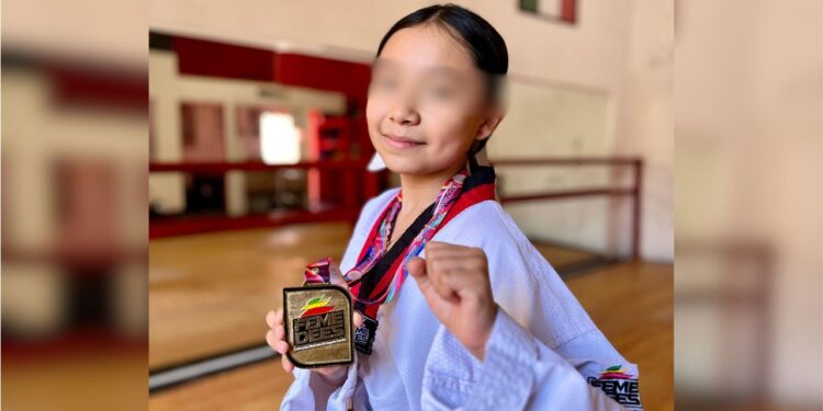Oaxaqueña al Mundial Sub15 de Taekwondo