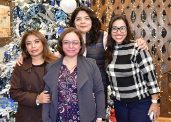 Foto: Rubén Morales // Dulce Eugenia Ramos, Claudia Concepción, Blanca García Baltazar y Cecilia Martínez.