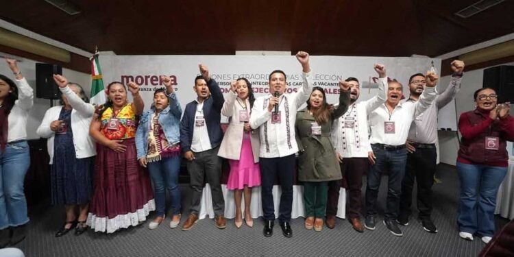 Asume Emmanuel Navarro Jara la presidencia del partido marrón en Oaxaca