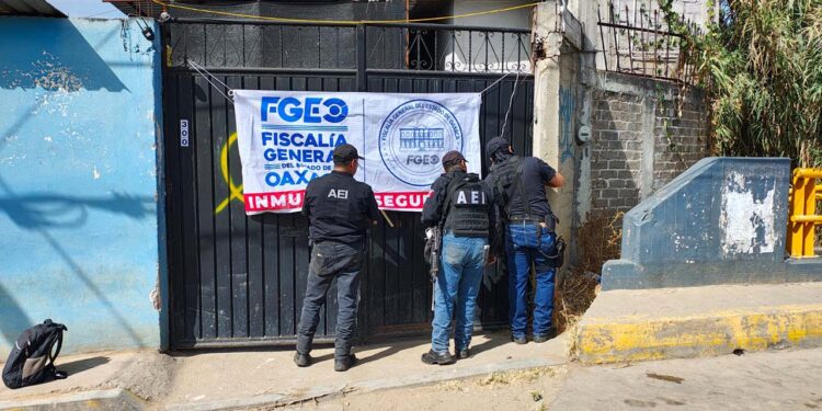 El inmueble permanece bajo resguardo de las autoridades.