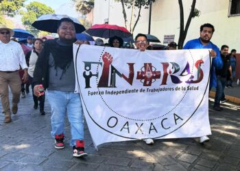 Foto: F I N T R A S Oaxaca // El nuevo sindicato cuenta con poco más de 400 afiliados y con presencia en las diferentes jurisdicciones sanitarias.