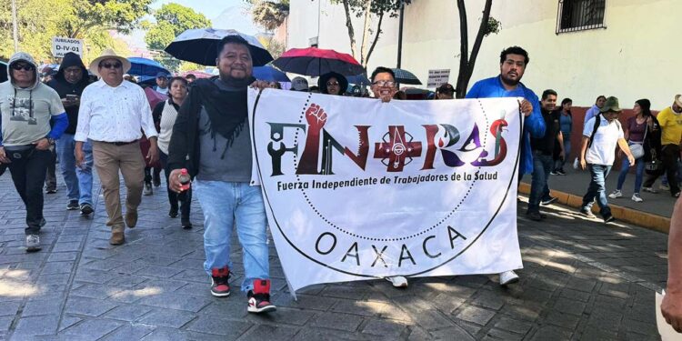 Foto: F I N T R A S Oaxaca // El nuevo sindicato cuenta con poco más de 400 afiliados y con presencia en las diferentes jurisdicciones sanitarias.