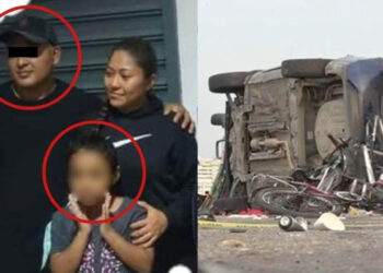 El esposo e hija de Linda fueron atropellados el 30 de agosto cerca de Santiago Niltepec; integraban la caravana “La Roca de Dios”.