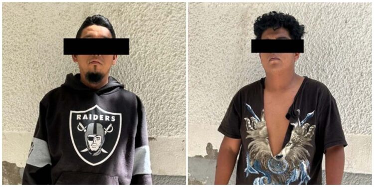 Fueron identificados como Miguel “NN” de 18 años y Juan Alberto “NN” de 30.