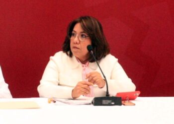 Foto: Adrián Gaytán // Leticia Reyes López, secretaria de Honestidad, Transparencia y Función Pública.