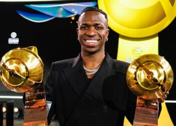 Vinicius Jr. brilla en los Globe Soccer Awards 2024