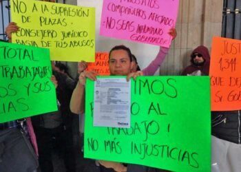 Foto: archivo // La autoridad suprimió 1,344 bases al estar asignadas de manera irregular por parte del STPEIDCEO y exfuncionarios.