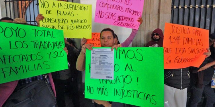 Foto: archivo // La autoridad suprimió 1,344 bases al estar asignadas de manera irregular por parte del STPEIDCEO y exfuncionarios.