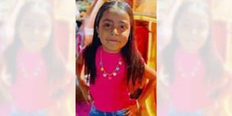Kimberly Michelle Avilés Narváez de 6 años de edad.