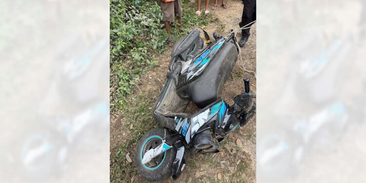 La moto fue reconocida por el tío de la víctima.