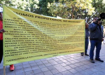 Foto: Adrián Gaytán // Las autoridades locales, lejos de generar un consenso social, están generando un descontento social y mayor división.