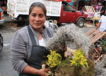 Fotos: Adrián Gaytán // Leticia Hernández Martínez mantiene la tradición familiar.