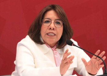 Foto: Luis Alberto Cruz // “Se entregaron bases durante la pandemia cuando no se acudió a trabajar, la obligación del gobierno estatal era garantizar la salud y no de otorgar plazas”: Leticia Elsa Reyes López, titular de la Secretaría de Honestidad, Transparencia y Función Pública.