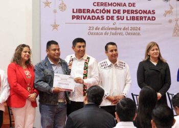Foto: Adrián Gaytán // Estas liberaciones se efectuaron del 16 de septiembre al 23 de diciembre de 2024, con base en los beneficios preliberacionales.