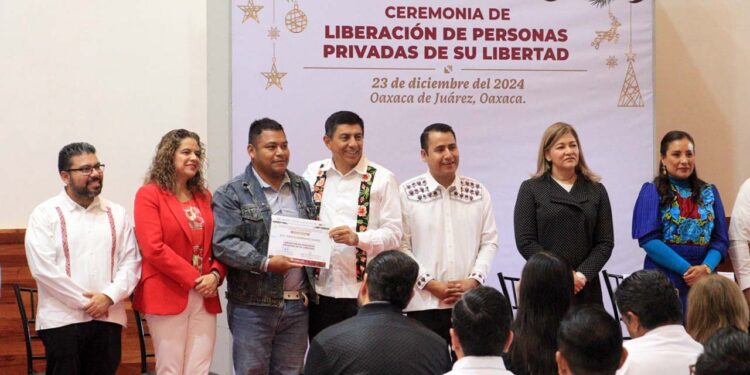 Foto: Adrián Gaytán // Estas liberaciones se efectuaron del 16 de septiembre al 23 de diciembre de 2024, con base en los beneficios preliberacionales.