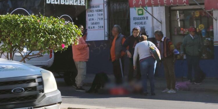 La mujer fue arrollada sobre Proletariado Mexicano, a la altura de la renovadora La Chanclita.