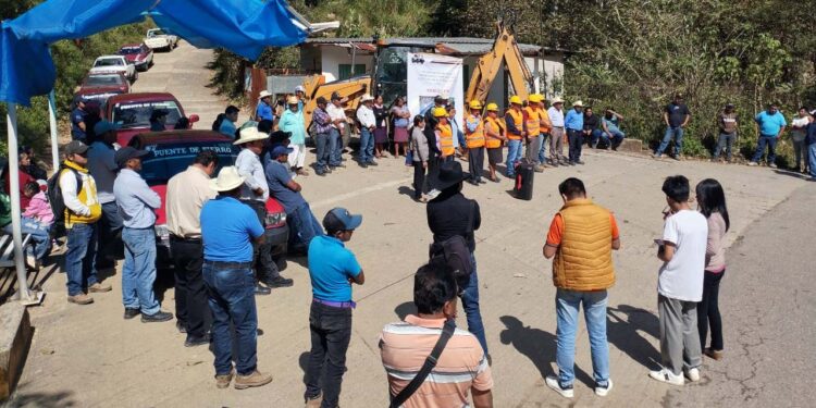 La obra beneficiará a todos los sectores que ingresan y salen de la tierra de Ricardo Flores Magón.