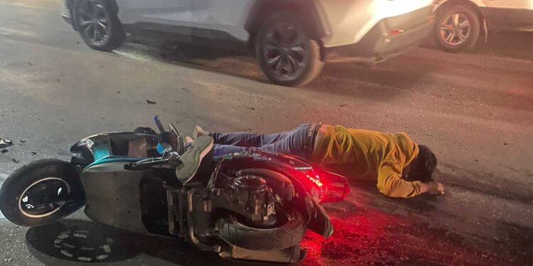 Lesionados en derrape