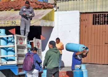 Foto: Luis Alberto Cruz // Persiste el desabasto de Gas LP en Oaxaca.