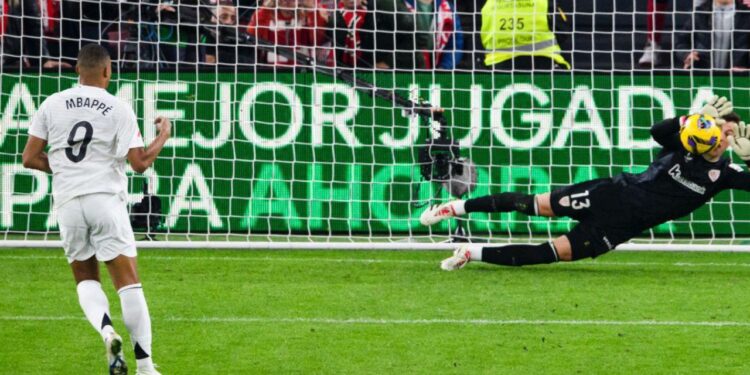 ¡Mbappé falla penal y el Madrid pierde ante el Athletic!
