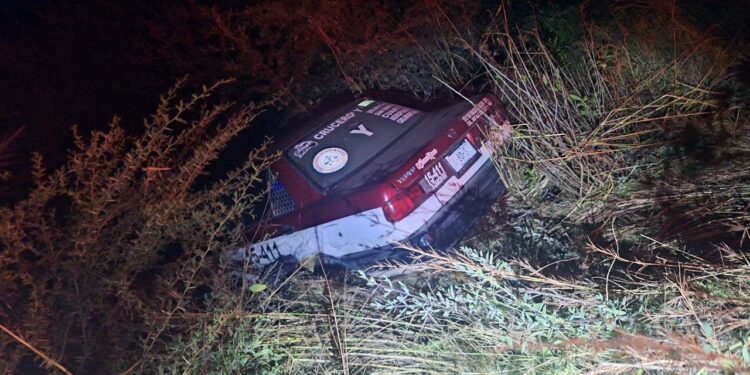 Pese a la seriedad del accidente, el conductor resultó ileso.