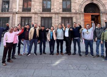 Foto: internet // Representantes de las secciones que conforman la CNTE, informaron sobre los acuerdos, después de sostener una reunión de trabajo con la Presidenta Claudia Sheinbaum.
