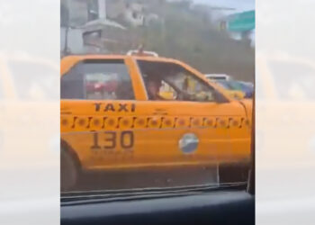 Foto: internet // Taxista de Salina Cruz representa un peligro para la ciudadanía.