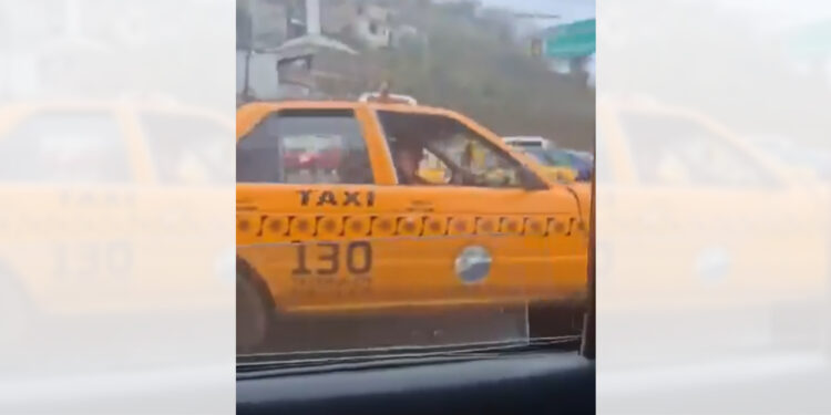 Foto: internet // Taxista de Salina Cruz representa un peligro para la ciudadanía.