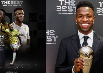Vinicius Jr. gana el premio The Best de la FIFA