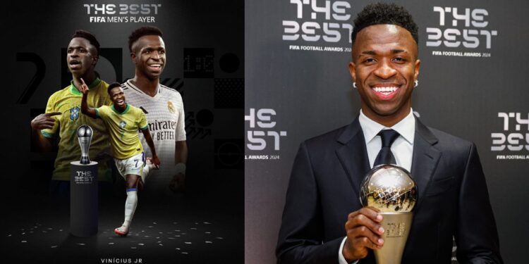 Vinicius Jr. gana el premio The Best de la FIFA