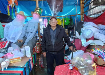 Germán y Graciela dan vida al ‘Año Viejo’