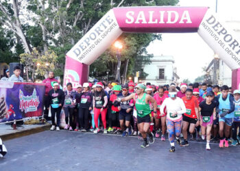 Compitieron en la Atlética Navideña