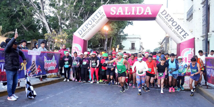 Compitieron en la Atlética Navideña