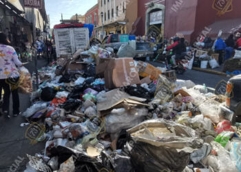 ¡Basura acumulada en el Centro Histórico de Oaxaca! Problema persiste y se agudiza