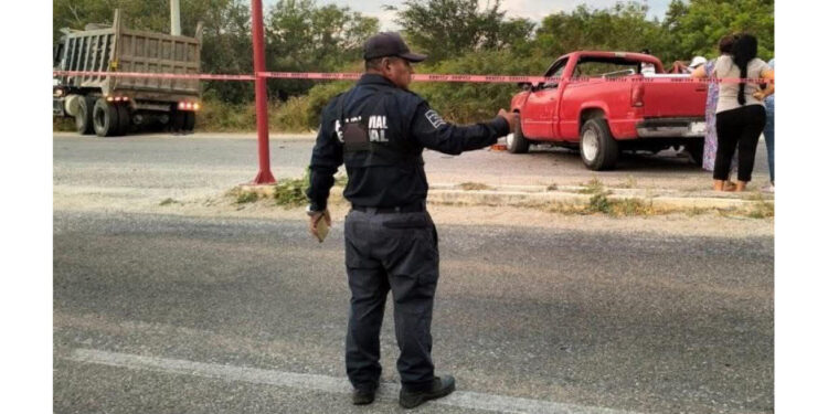 Fuerte accidente vial en carretera de Ciudad Ixtepec