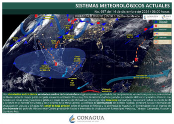 El frío aumenta en México en la víspera de las posadas