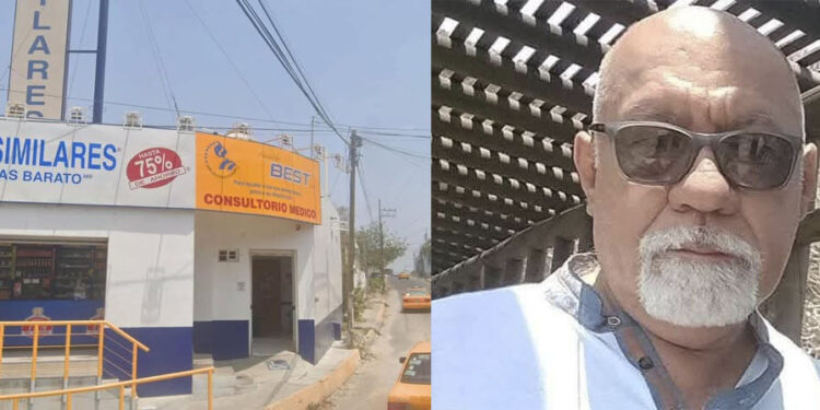 Hallan muerto a médico en consultorio de Farmacias Similares en Salina Cruz