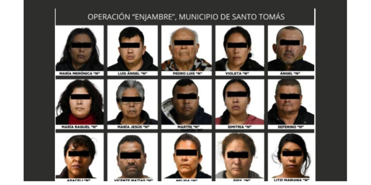 ¡Operación Enjambre! Caen a 15 por obstaculizar captura de alcalde electo con nexos criminales