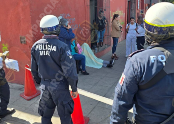 VIDEO ¡Lo sorprende la muerte en la calle! Fallece sobre la calle Independencia