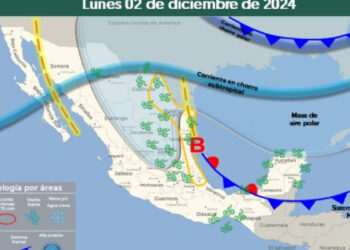 Frente frío 11 afectará a gran parte de México con temperaturas bajo cero y lluvias intensas