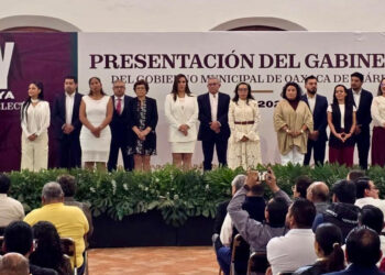 Ray Chagoya presenta gabinete para la administración municipal de Oaxaca 2025-2027