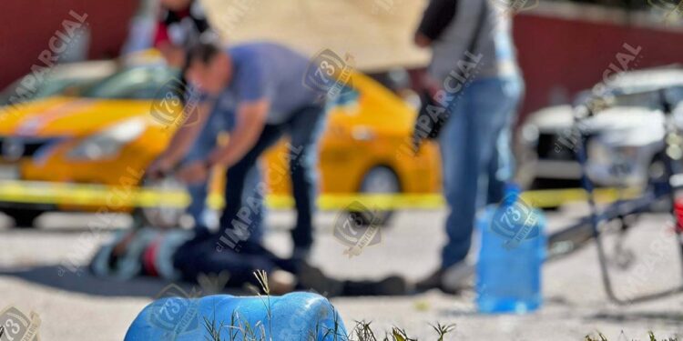 Foto: El Imparcial de Oaxaca // Don Agustín estaba por iniciar su jornada laboral cuando fue atropellado