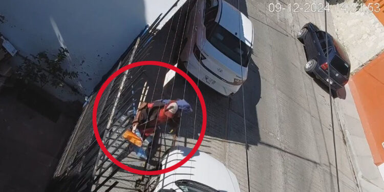 VIDEO | ¡Robo a plena luz del día! Ladrón hurta y hace sus necesidades en la colonia San Francisco