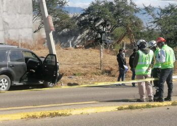 Este hecho ocurrió sobre el bulevar Guadalupe Hinojosa, esquina con Calle Camino al Horno.