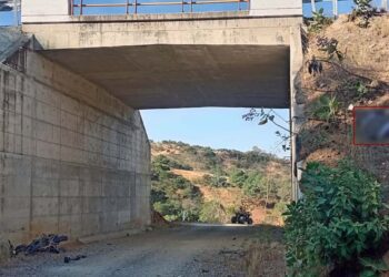 Este hecho ocurrió en el paraje Barrio Gijones, cerca del puente Santa Catarina Coatlán.