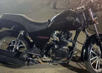 La motocicleta fue reportada como robada en el año 2023 en Ocotlán de Morelos.