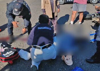 Rigoberto C. J. fue trasladado en código rojo al Hospital Civil.