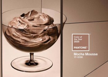 El tono PANTONE 17-1230 Mocha Mousse es el color de este 2025.