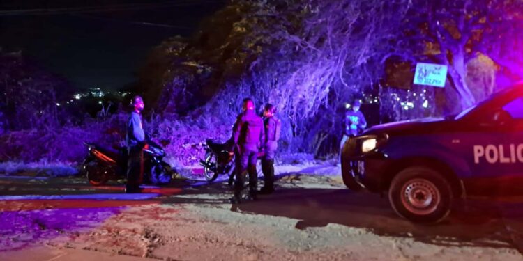 El accidente se suscitó aproximadamente a las 22:00 horas.